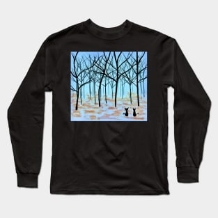 Winter forest Long Sleeve T-Shirt